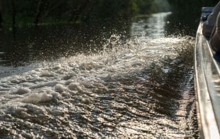 rescue boat in kerr county flooding