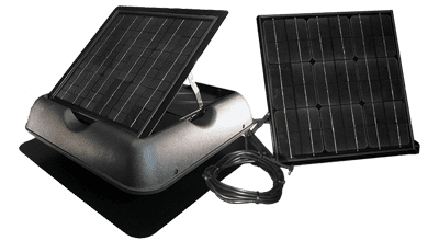 50watt solar attic fan, solar ventilation, attic exhaust fan