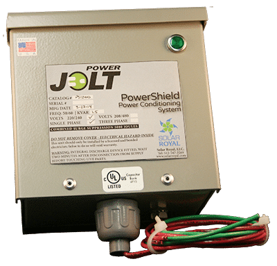 power jolt power shield energy conditioning system