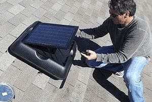 attic fan installation