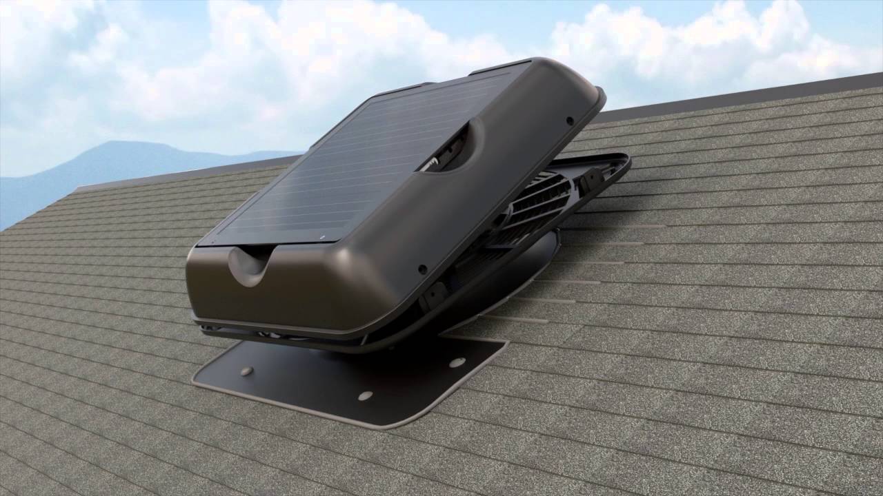 Hood Removal Overview for the SR1800 Series Solar Attic Fan