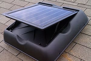 solar attic fan