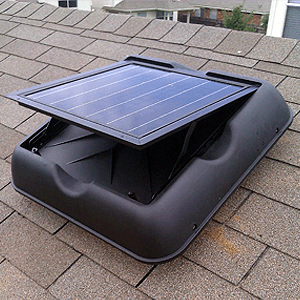 solar attic fan that is superior to ridge vents