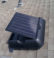 solar attic fans, solar powered attic fan ventilation